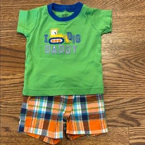 Carter’s 3 month 2 piece summer set
